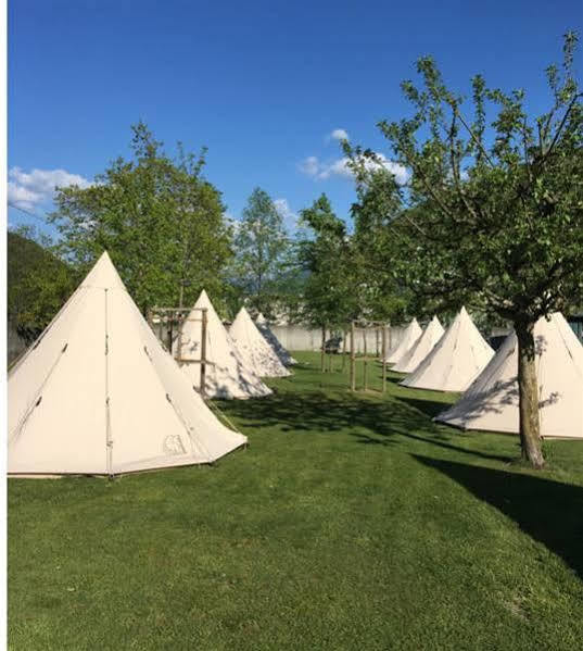 Ostello & Camping Riposo Hotel Losone Bagian luar foto