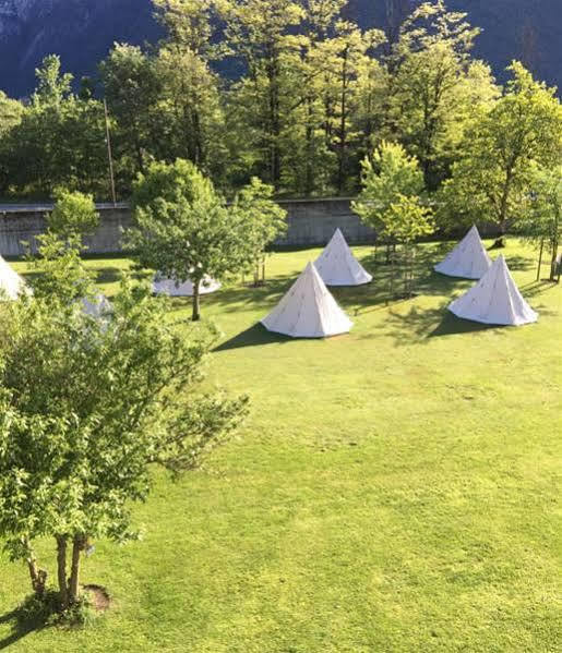 Ostello & Camping Riposo Hotel Losone Bagian luar foto